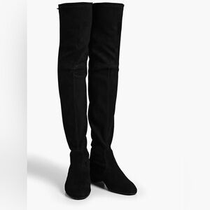 Stuart Weitzman over knee suede boots with box worn 4 time